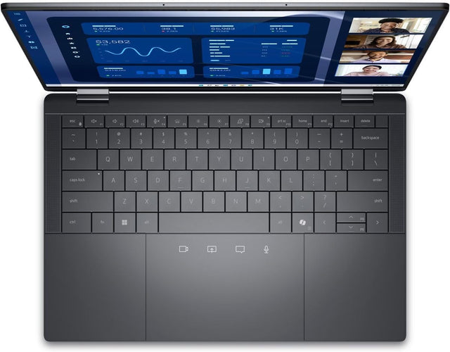 Dell Latitude 9000 (9450) 2-in-1 Tablet Laptop - 14 inch QHD+ (2560 x 1600) 500-nits Touch Display - Intel Core Ultra 7 Processor 165U 12-Core - 1TB SSD - 32GB RAM - Win11 pro