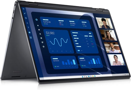 Dell Latitude 9000 (9450) 2-in-1 Tablet Laptop - 14 inch QHD+ (2560 x 1600) 500-nits Touch Display - Intel Core Ultra 7 Processor 165U 12-Core - 1TB SSD - 32GB RAM - Win11 pro
