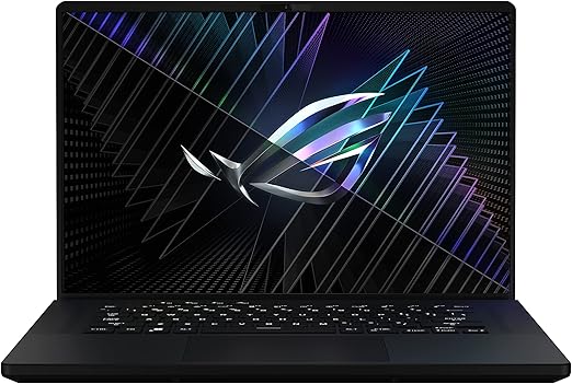 ASUS ROG Zephyrus M16 GU604VZ-N4055W (Off Black) Gaming Laptop, i9-13900H 32GB 1TB Performance SSD, NV RTX4080, 12GB VRAM, WIN11 HOME, 16.0-inch (2560 x 1600) 240Hz, IR Webcame, Backlit-RGB-Eng-Arb-KB